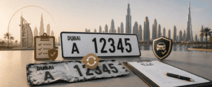 Lost or Damaged Plate Replacement in Dubai