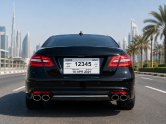 Temporary Number Plate Dubai